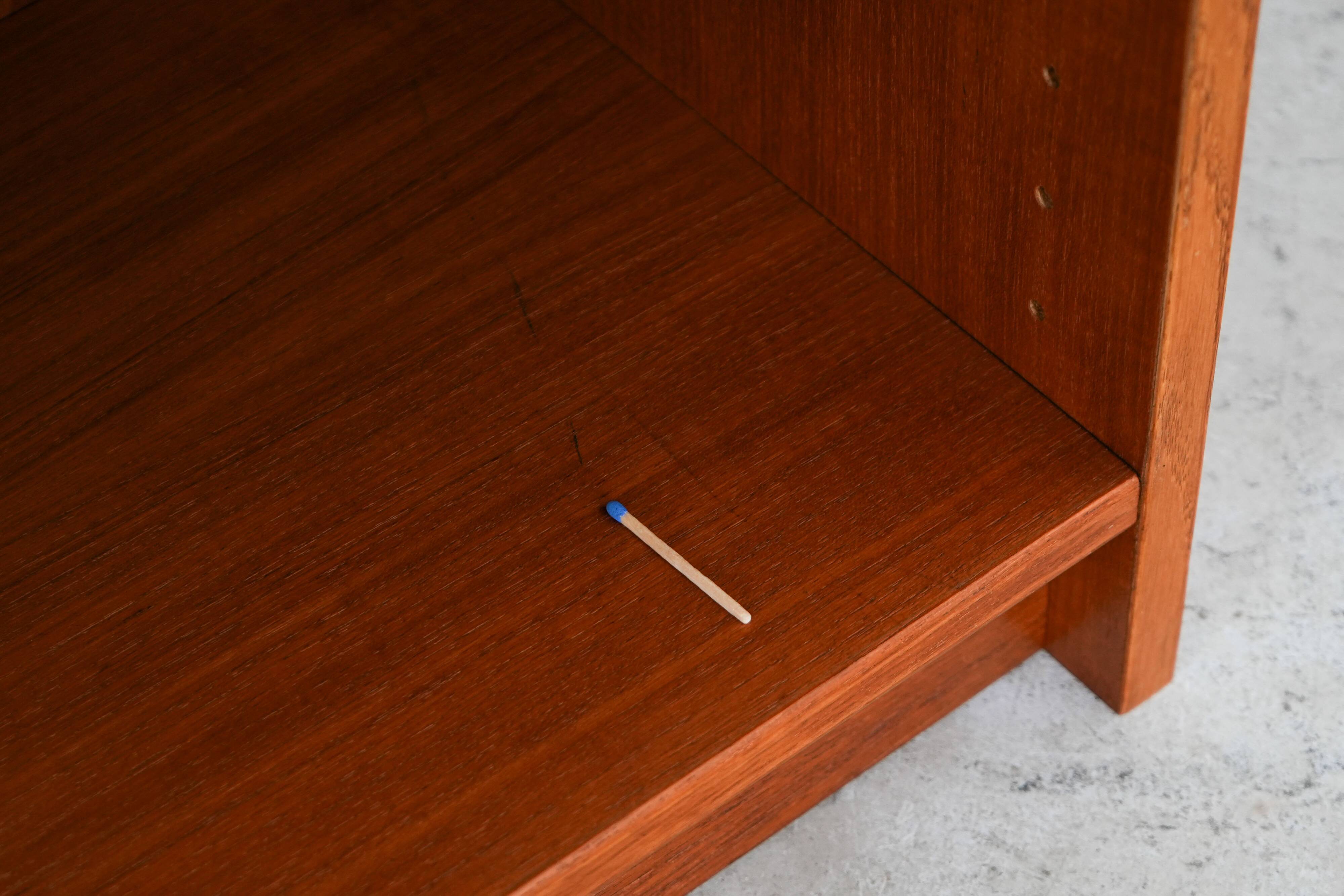 Teak bookcase, Danish design, 1970s, production: Denmark