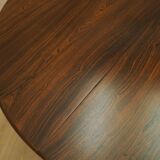 Round rosewood table, Danish design, 1960s, designer: Harry Østergaard, man
