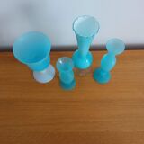 Set of ancient opaline vases