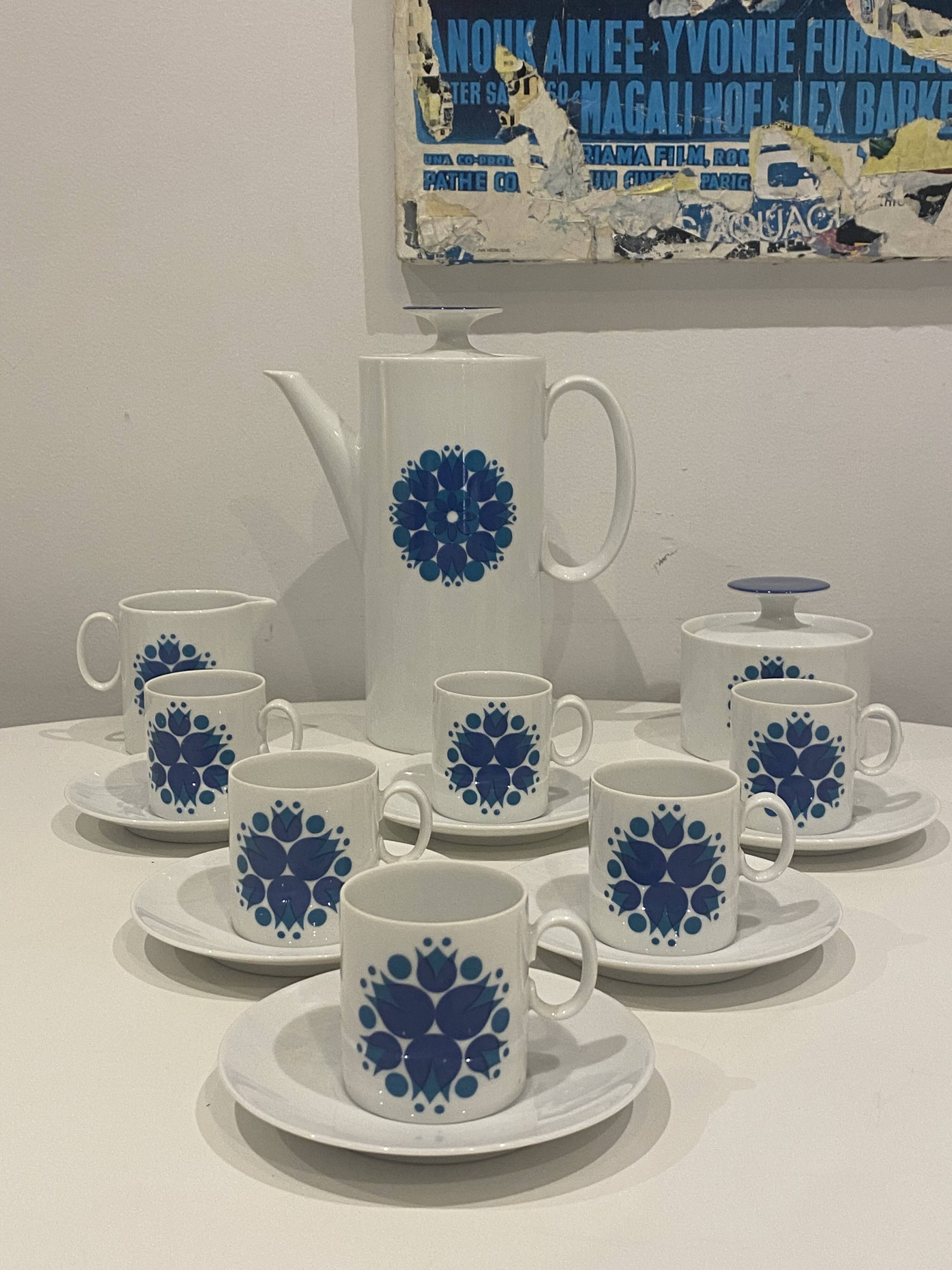 Vintage porcelain coffee service / Thomas - Germany