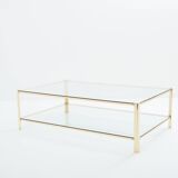 Table basse bronze J.T. Lepelletier pour Broncz vers 1960