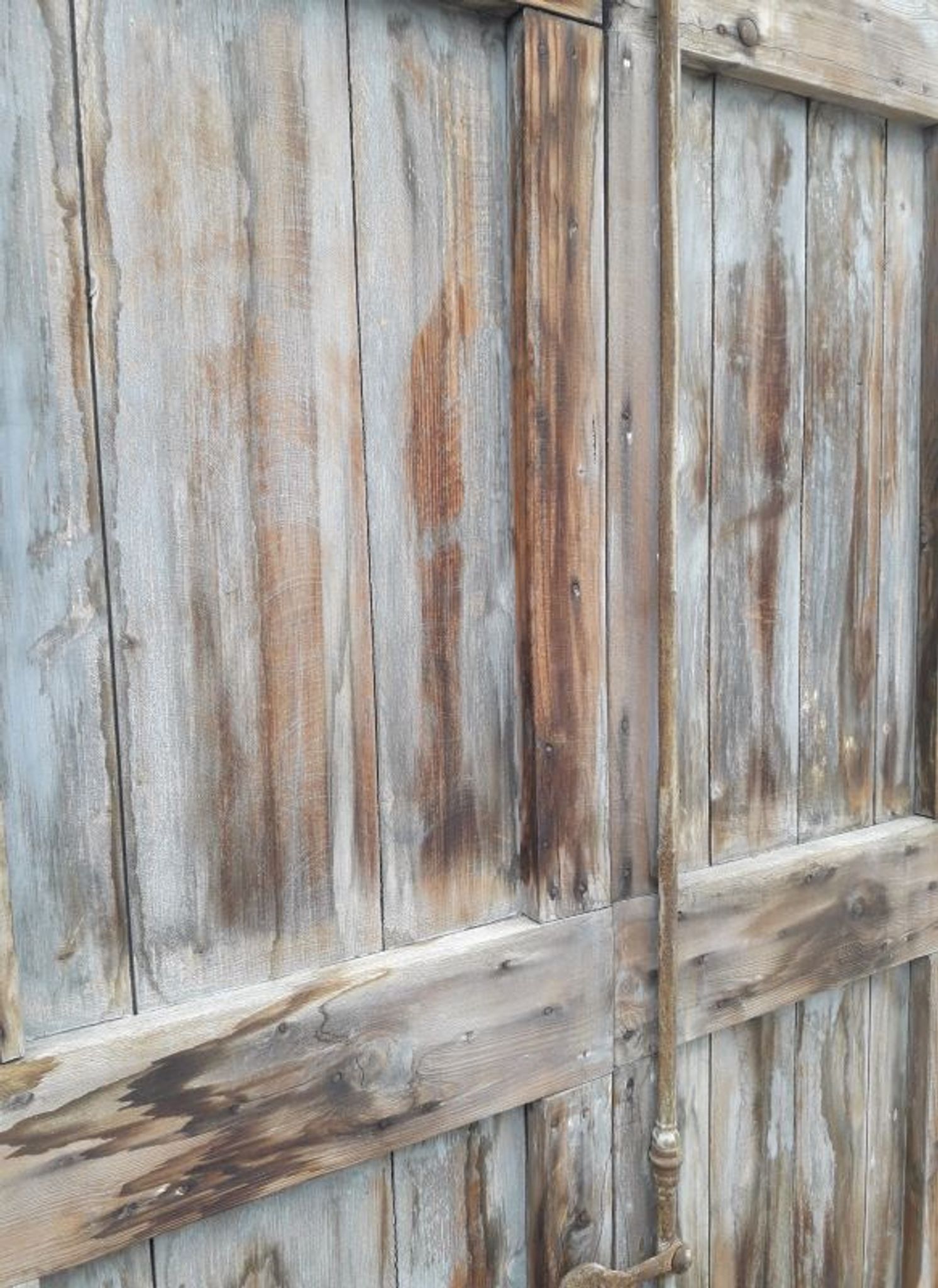 Pair of shutters fir hinges XVIII° old