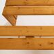 Paire de bancs Charlotte Perriand en pin Les Arcs 1970