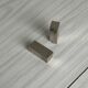 modernist chrome salt and pepper shaker set