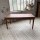 Table pieds tournés en cerisier