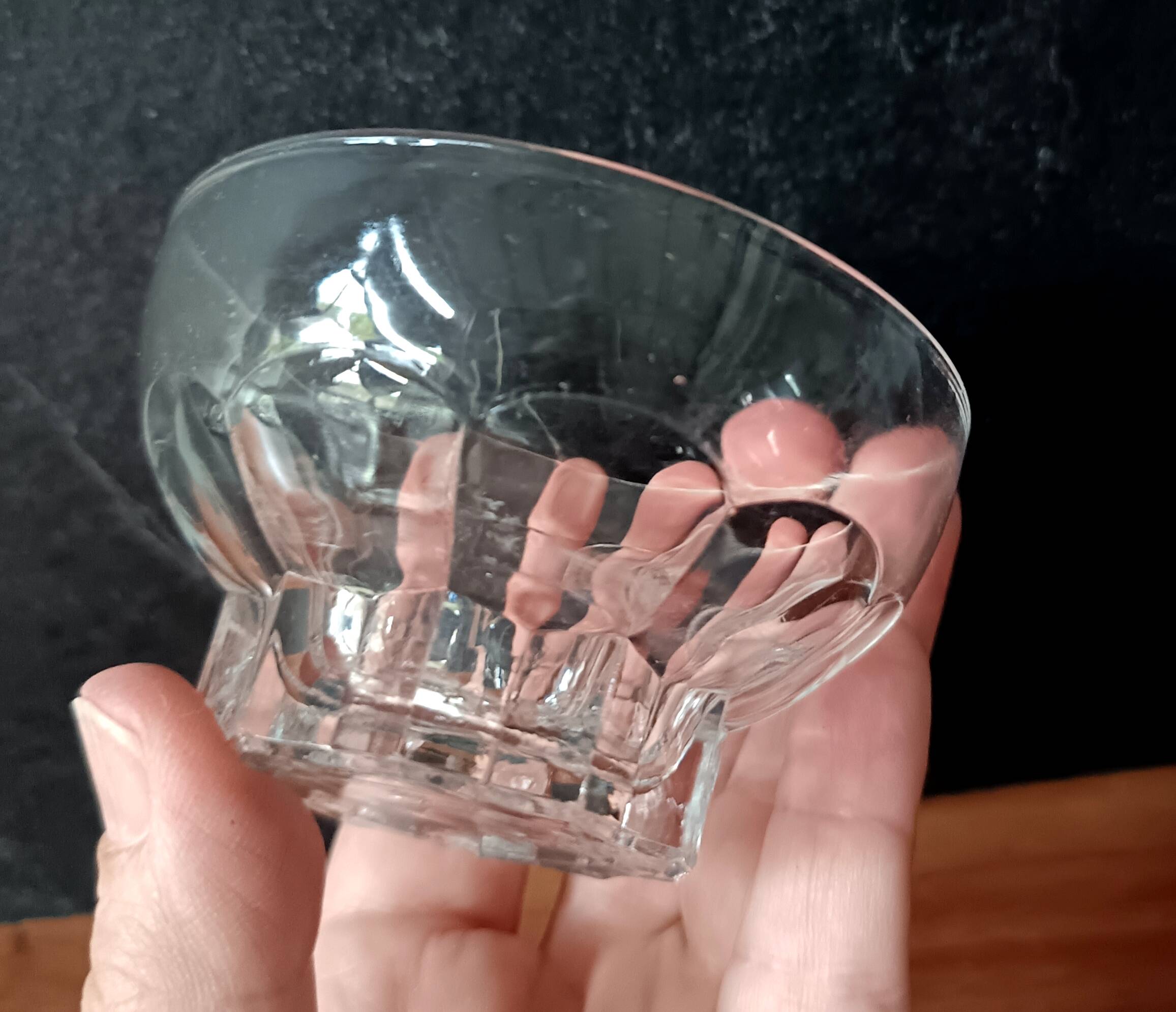 6 vintage champagne cups from the 40s/50s