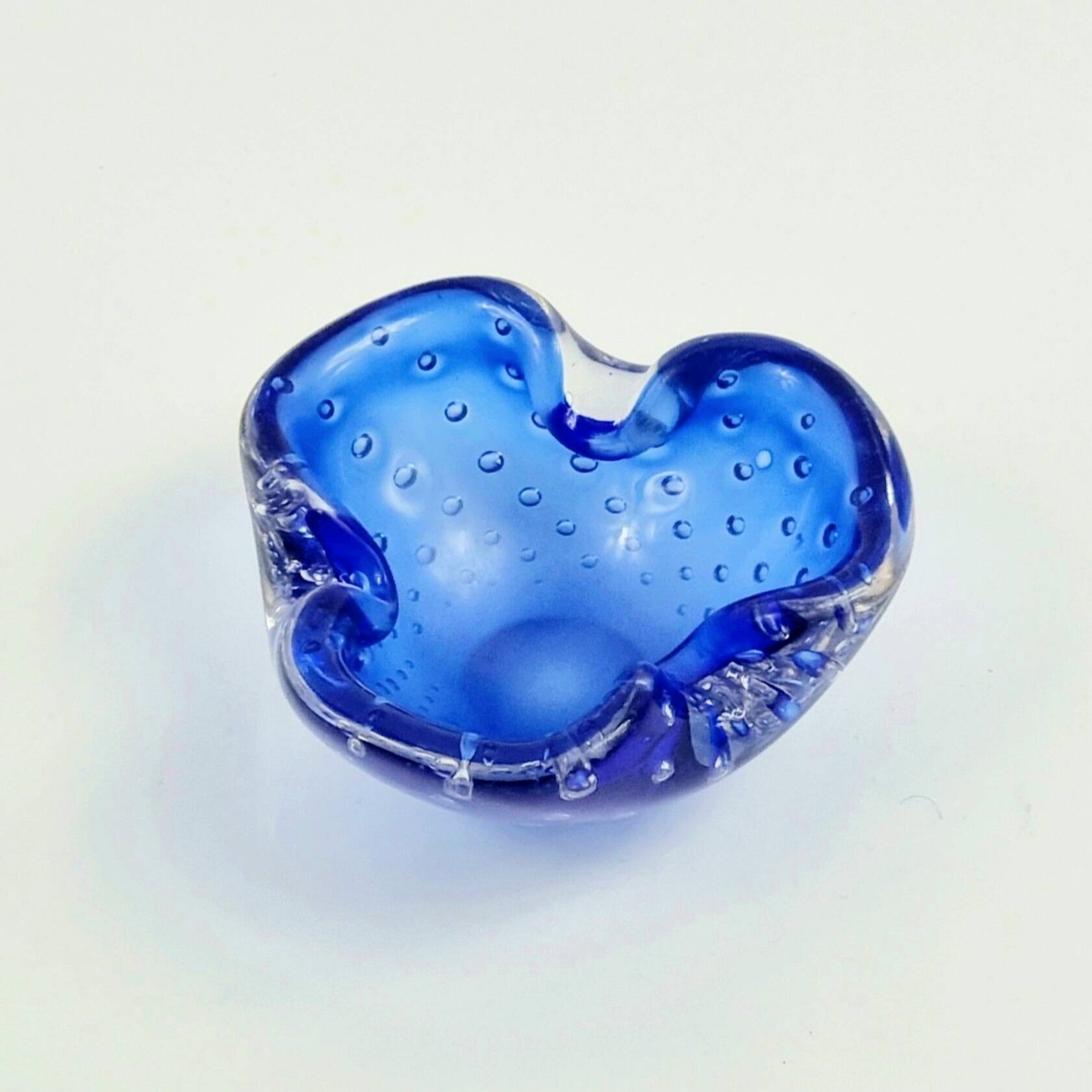 Mid-Century Murano Glass Ashtray from Barovier & Toso, Italy, 1960s