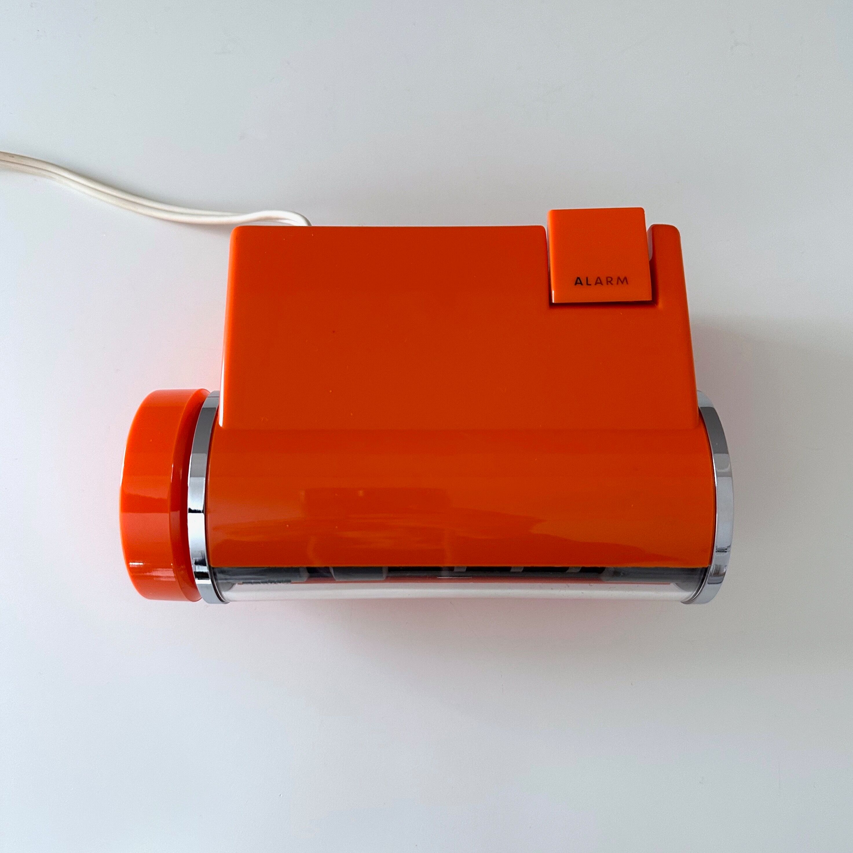 Sankyo 401 réveil orange années 70