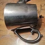silver-plated teapot