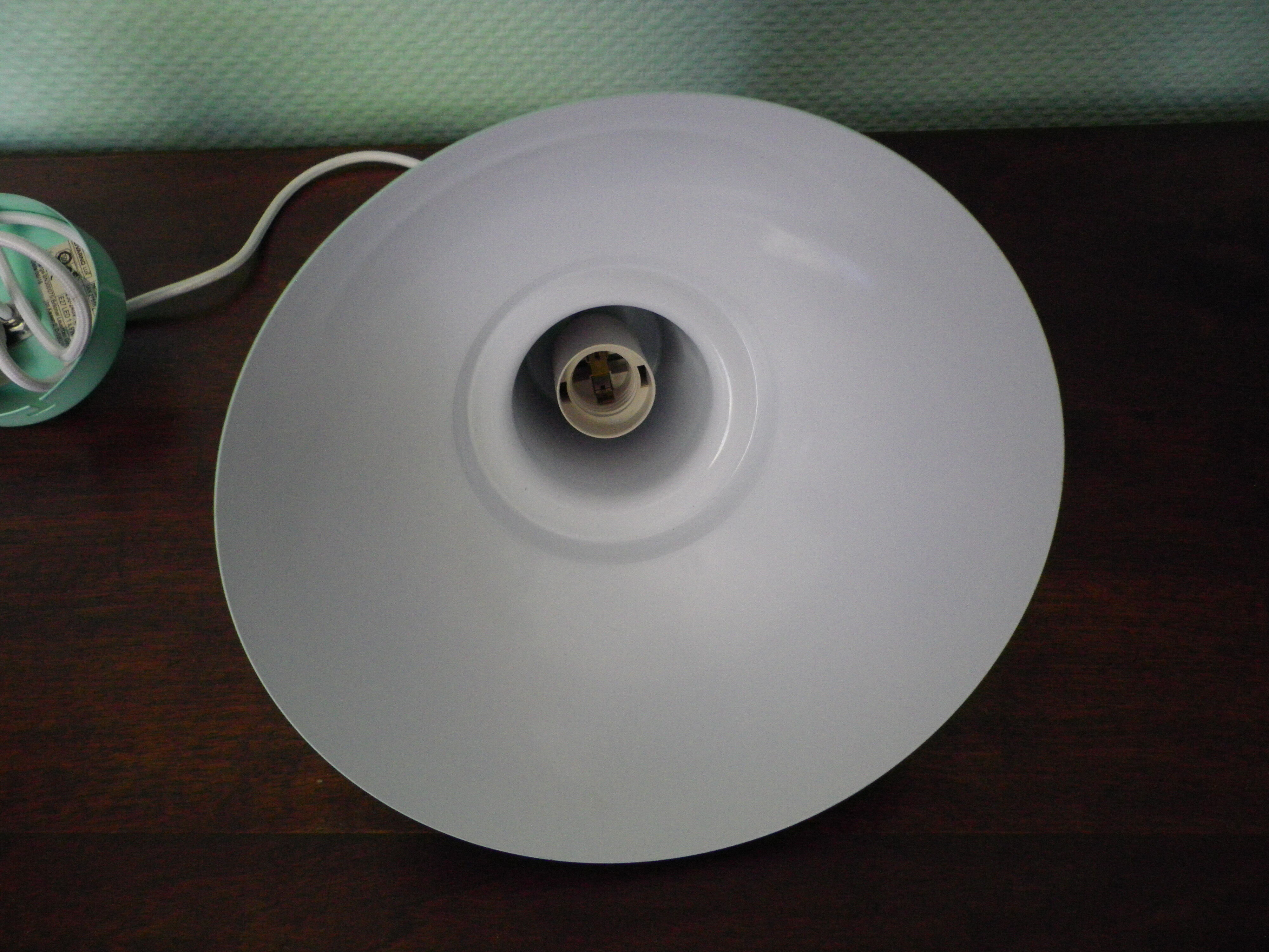 Water green metal pendant lamp