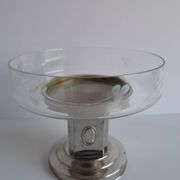 Art Deco Bowl with Fruit Attachment, 1930s
