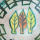 Vintage ceramic bowl signed Y. Le Mieux from the 60s-70s.