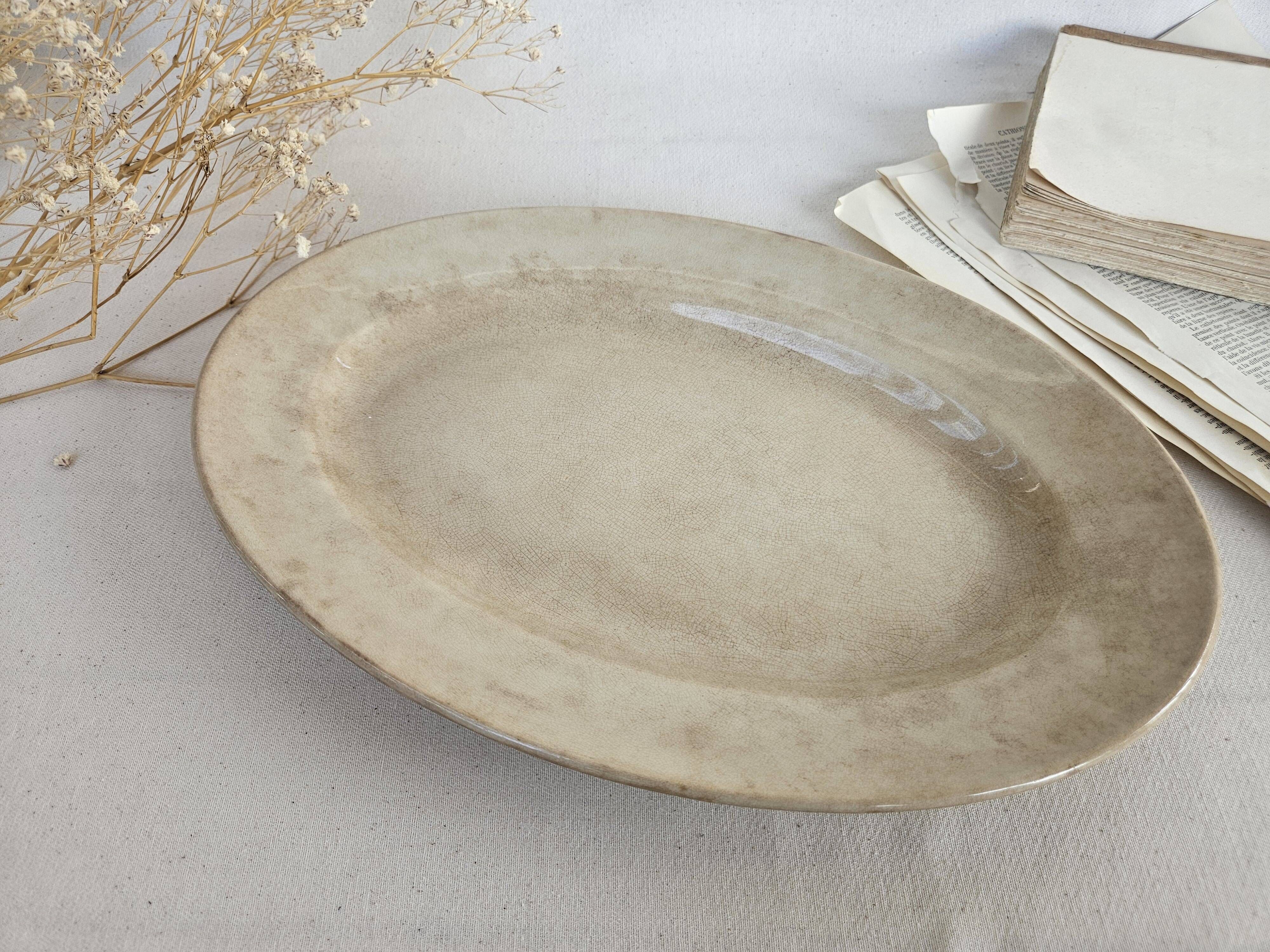 Old oval dish Pexonne FF – Ironstone