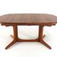 Oval 2x extendable dining table XL 'Nymindegab' - danish design vintage