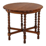 Antique oak side table 1890