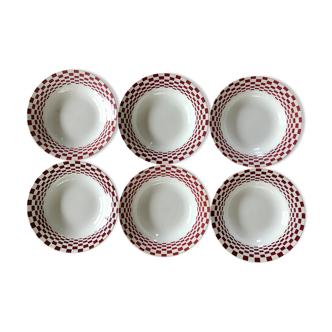 Plates Digouin Sarreguemines