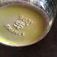 Green and yellow Scottish ceramic vase
