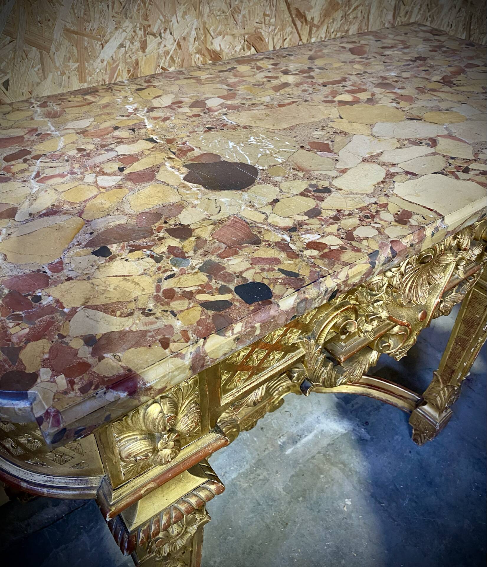Golden console