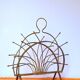 Brass magazine rack 60s