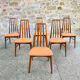 Suite de 6 chaises par Niels Koefoed, 1960