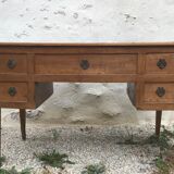 Solid wood desk