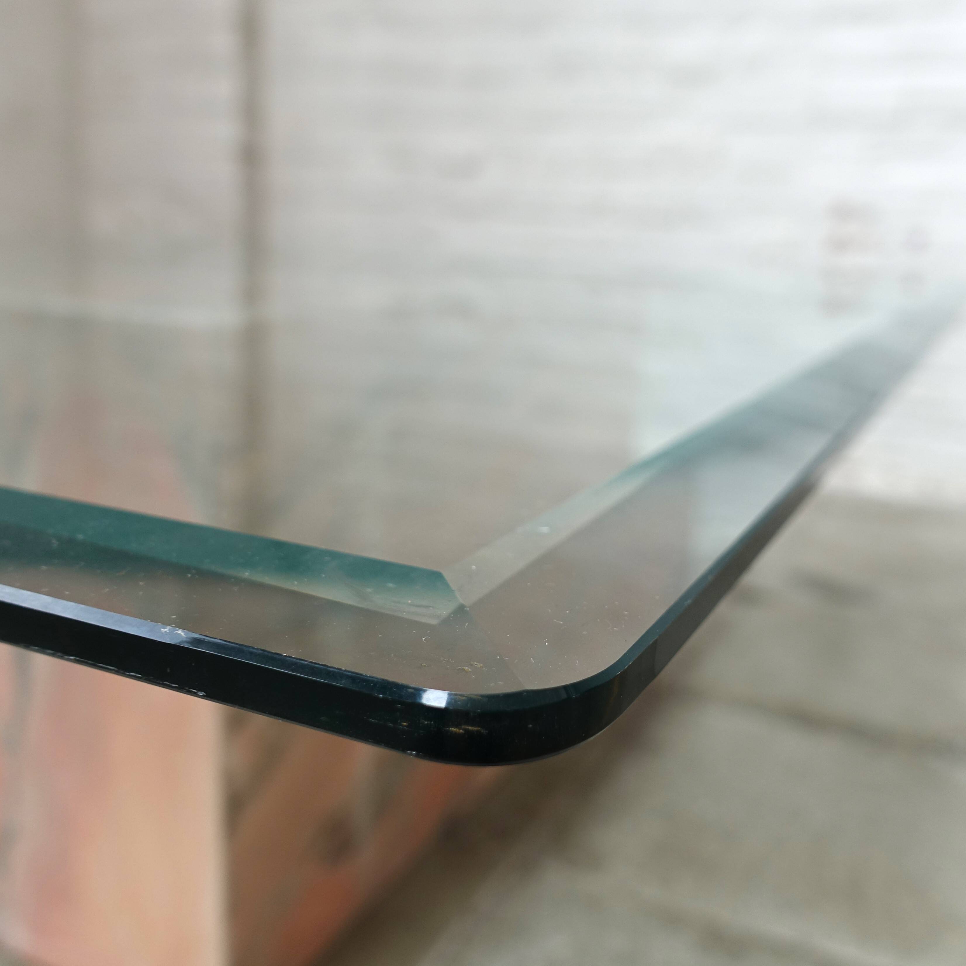 Marble and glass coffee table