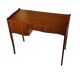 Bureau vintage 1960s avec 2 tiroirs – design ondulé élégant
