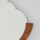 Antique vintage Art Deco mirror from the 1930s