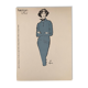 Illustration de mode 1957 par René Gruau