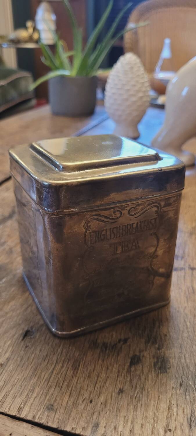 Old English tea box