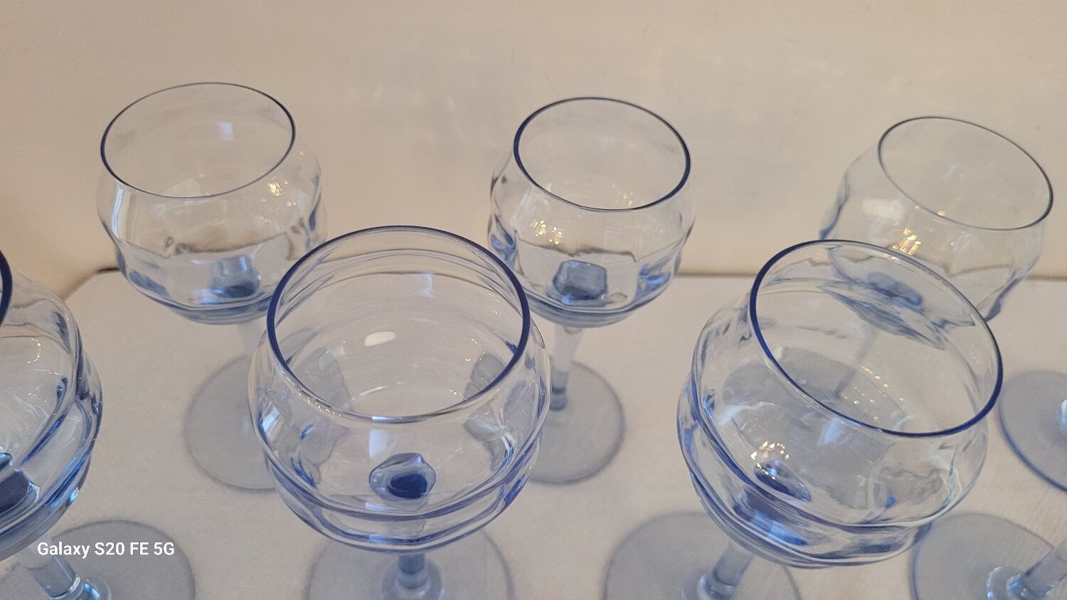 Art deco stemware