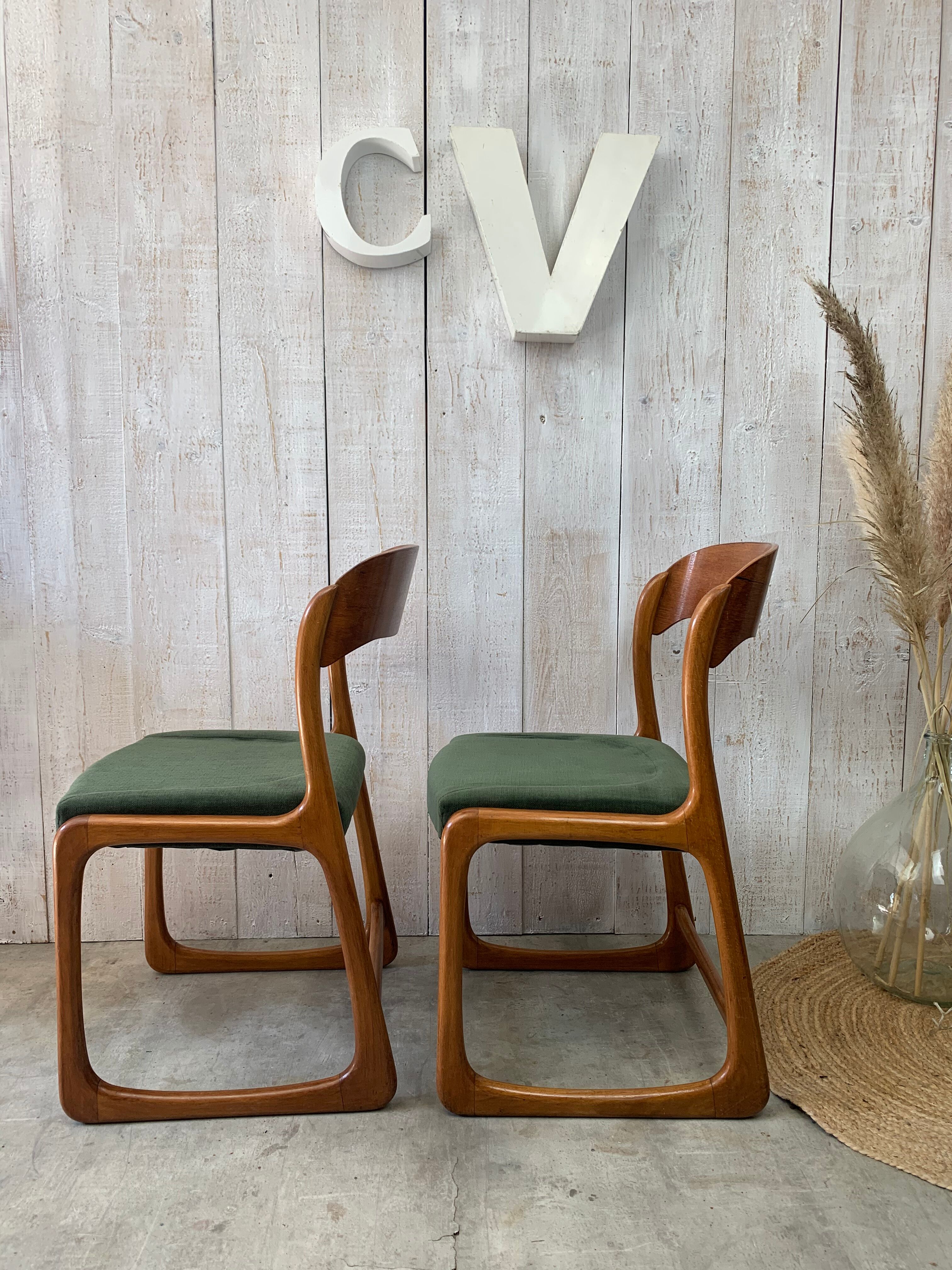 Pair of Baumann chairs