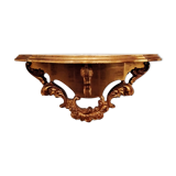 Louis XV-style gilded wooden shelf