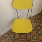 Yellow formica chair