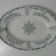 Oval dish iron earth compiegne