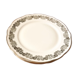 4 flat plates vintage porcelain from Chauvigny