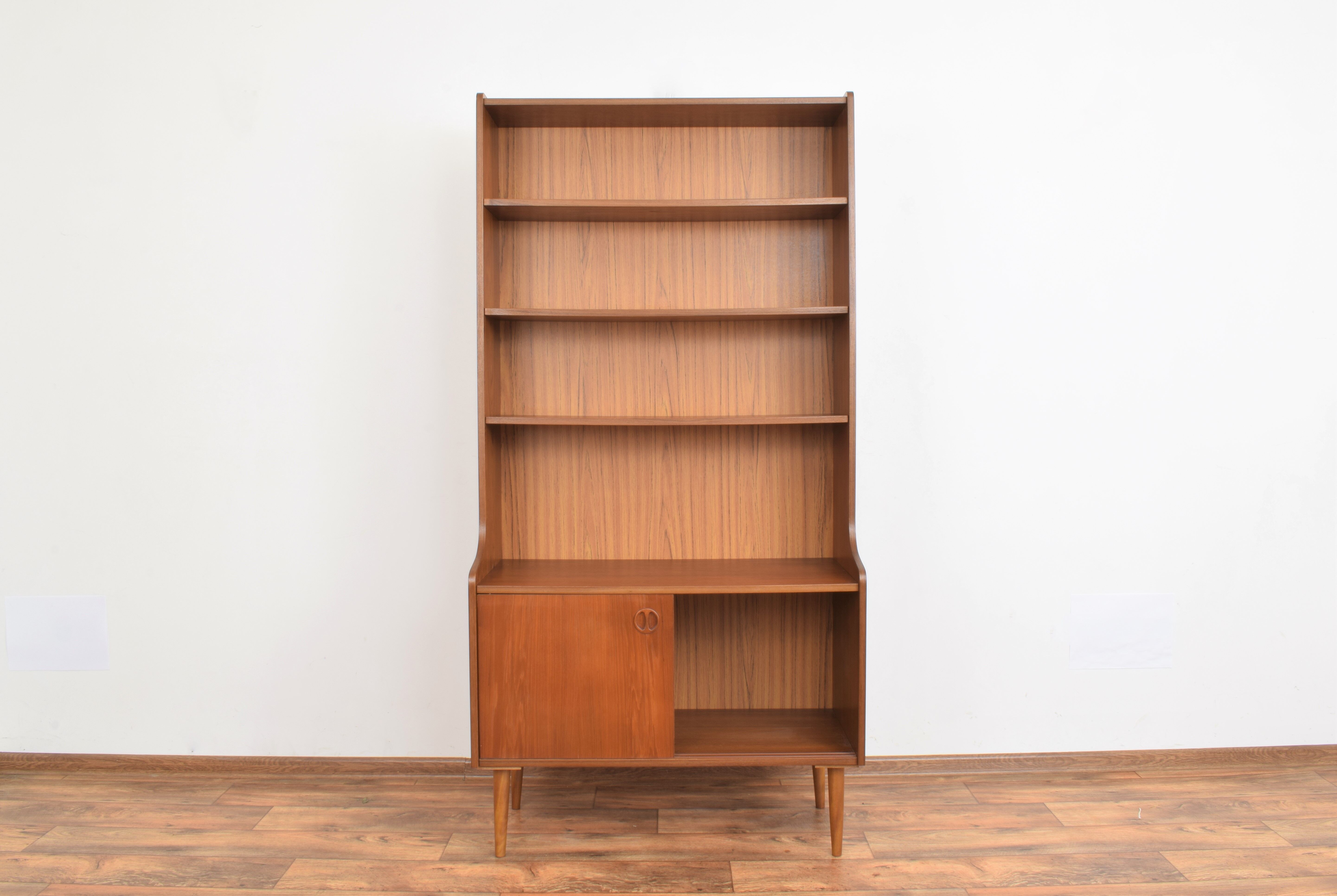 Mid-Century Swedish Teak Bookcase from Royal Board, 1960s.