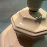 Pale pink ceramic lamp base