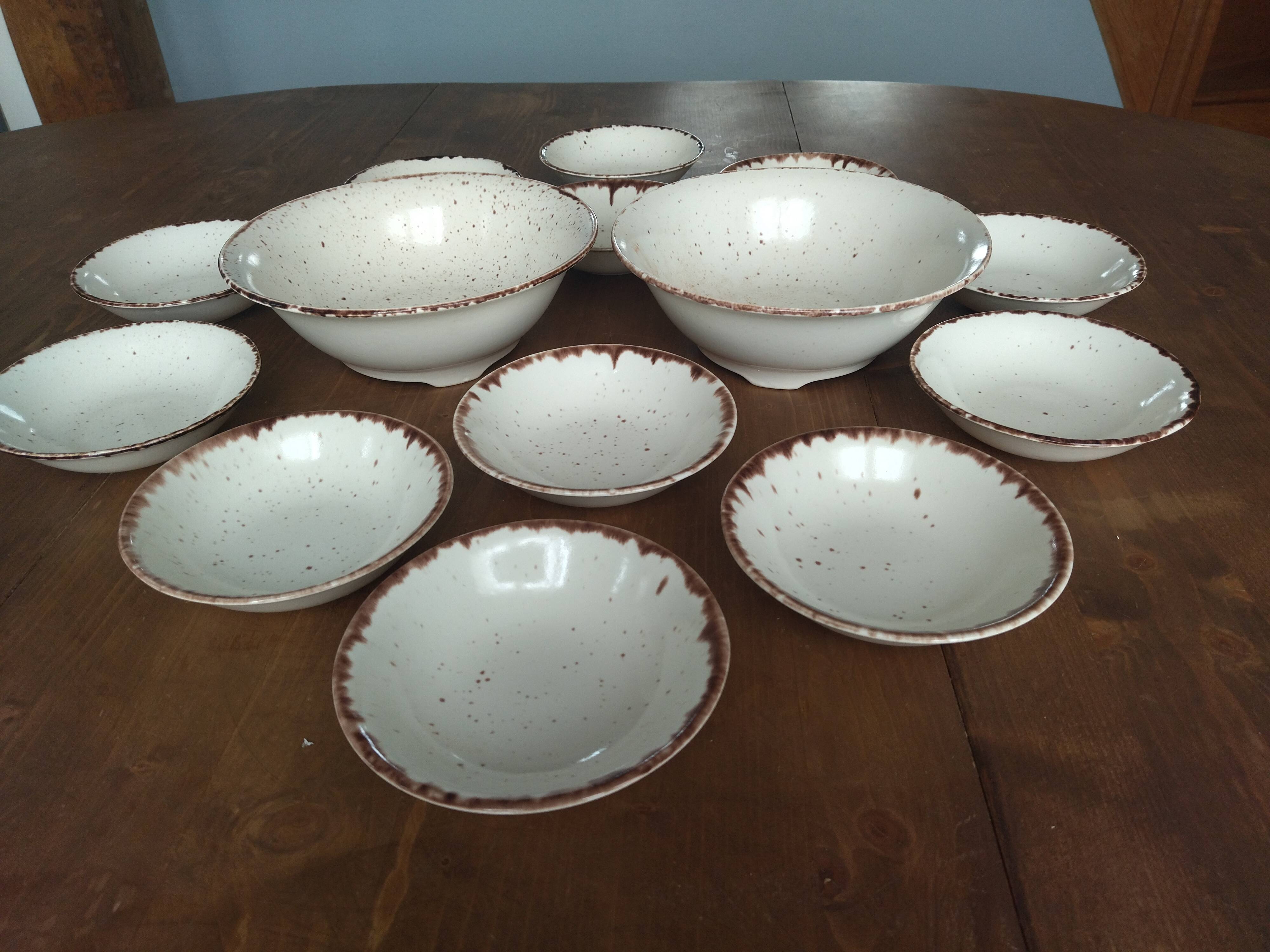 Fruit service Gien Lanzarote in vintage sandstone