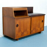 Phone vintage teak bench