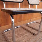 Paire de fauteuils Cesca B64 de Marcel Breuer