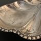 Walker Silver Metal Aperitif Dish - Sheffield Hall England Art Deco 1920