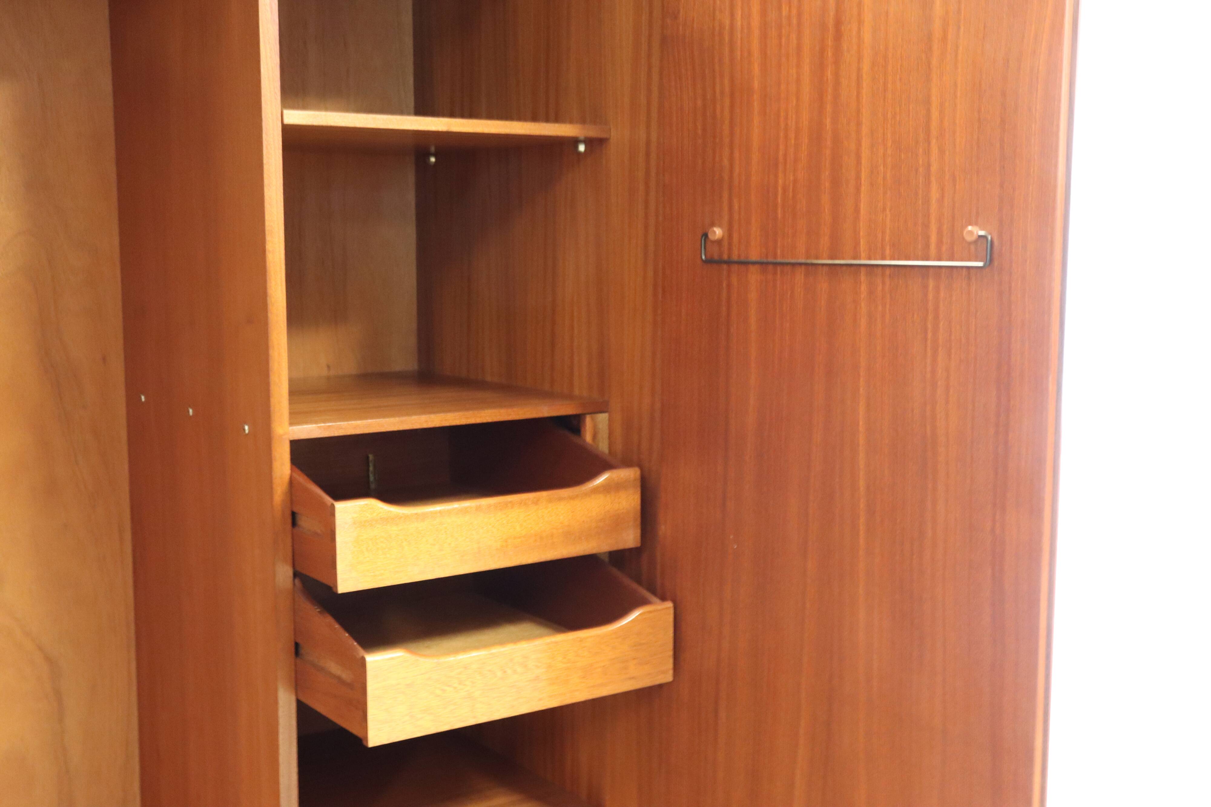 G-Plan vintage mid century wardrobe 'Heswell'