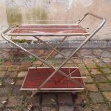 Rolling dessert trolley from the 1960s