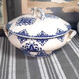 Ironstone soup tureen from the 19th century.