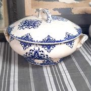 Ironstone soup tureen from the 19th century.