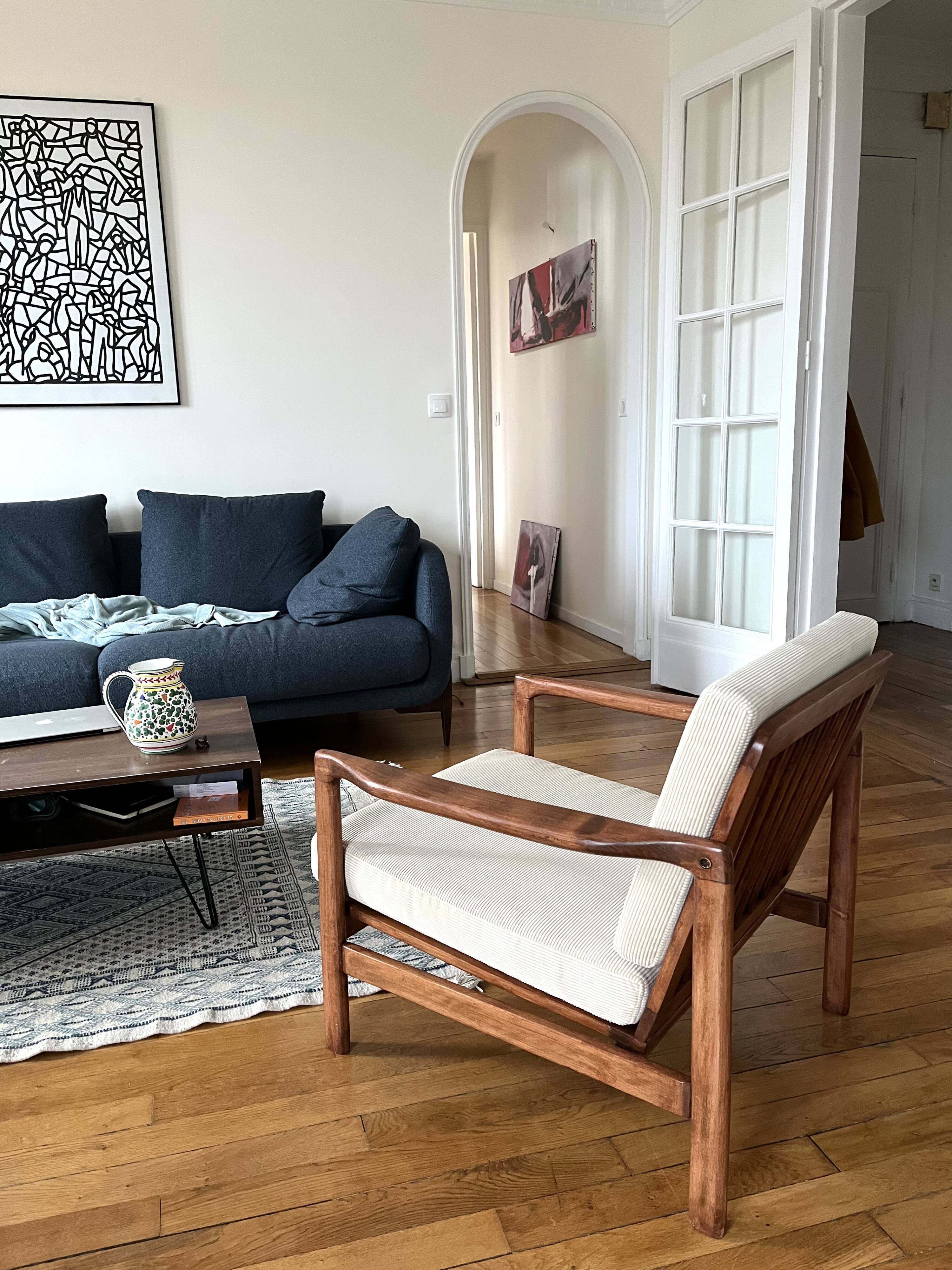 Armchairs BZ light beige buckle