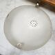 Antique washbasin cabinet in marble and wood