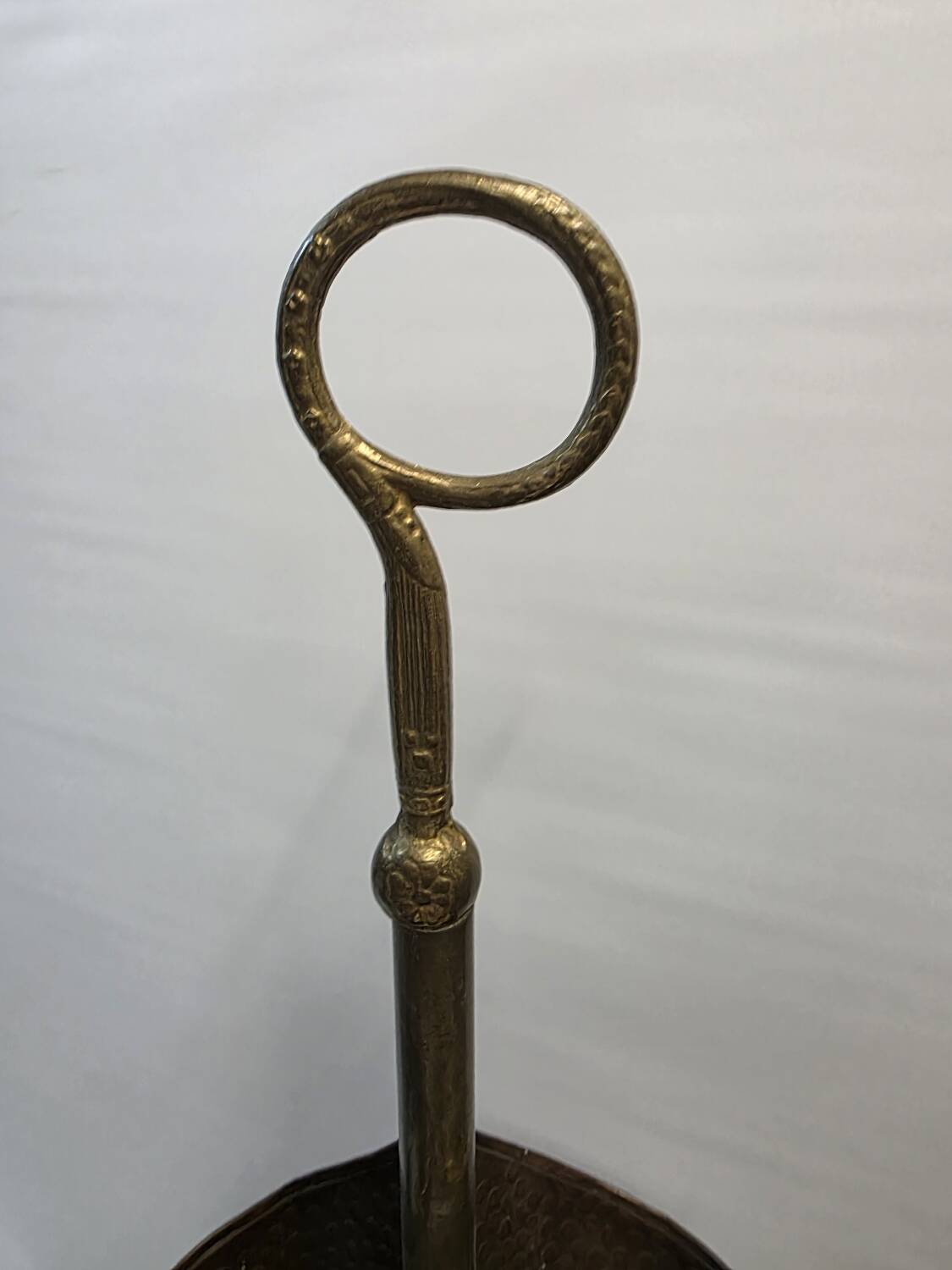 Brass umbrella stand