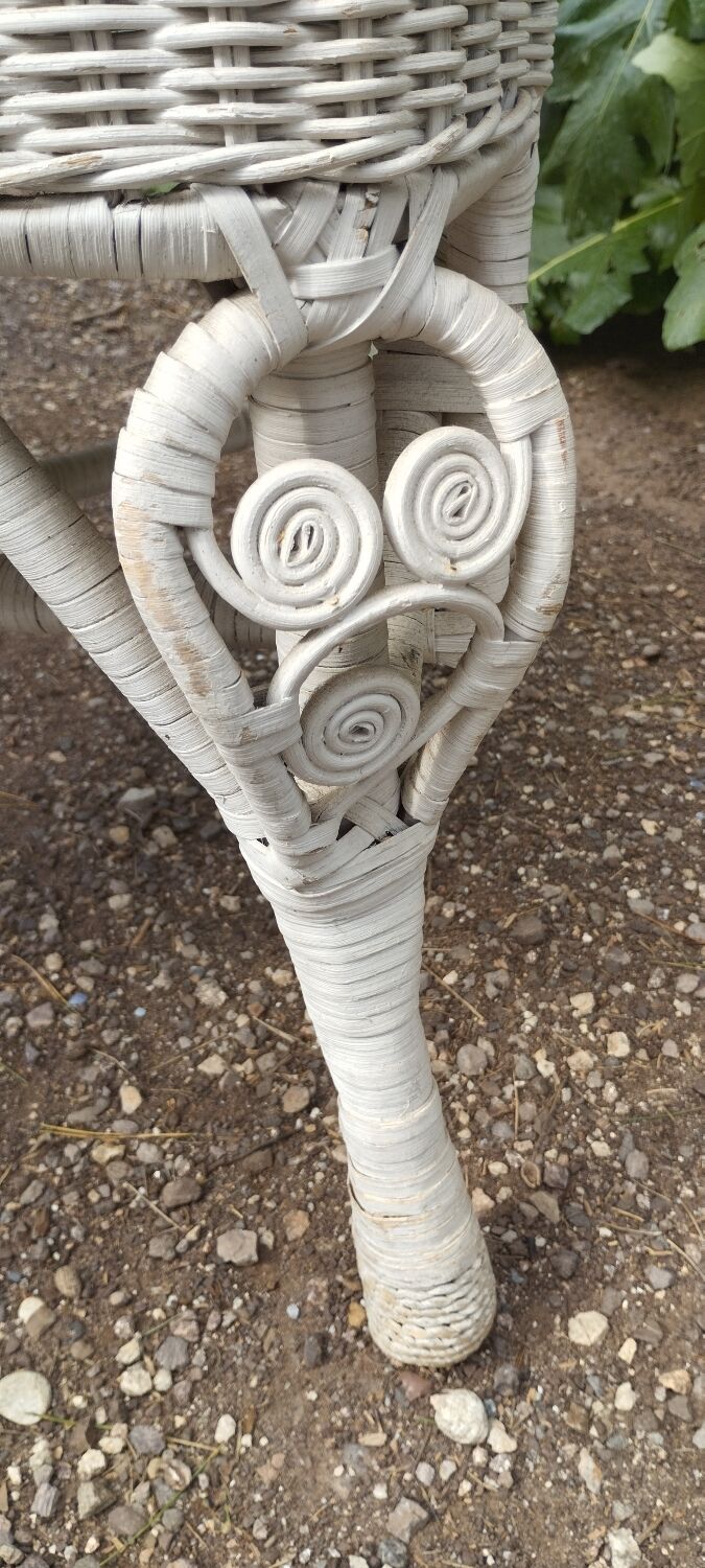 Victorian peacock style armchair